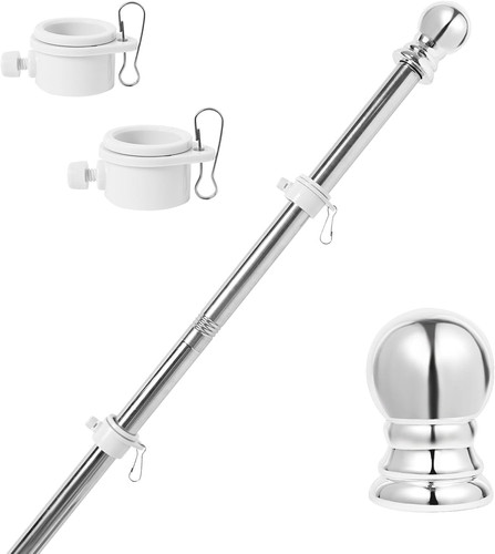 Flag pole kit 5ft - flag,