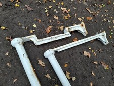 Cast Vintage Belfast Sink Bracket Supports x2*Restoration*Long Legs*Rare*