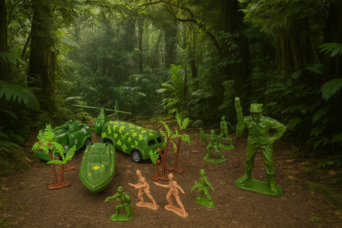 Toy soldier army figures - figures, –