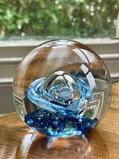 Vintage Glass Paperweight