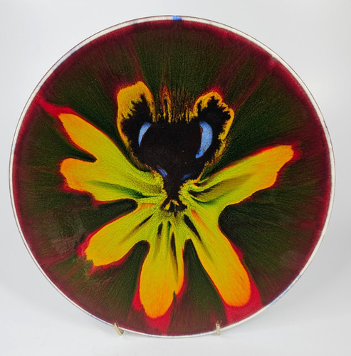 Poole pottery spider orchid - pottery, 10