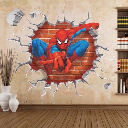 Cartoon spiderman wall - spiderman,