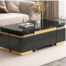 Elevating coffee table folding - elevating,
