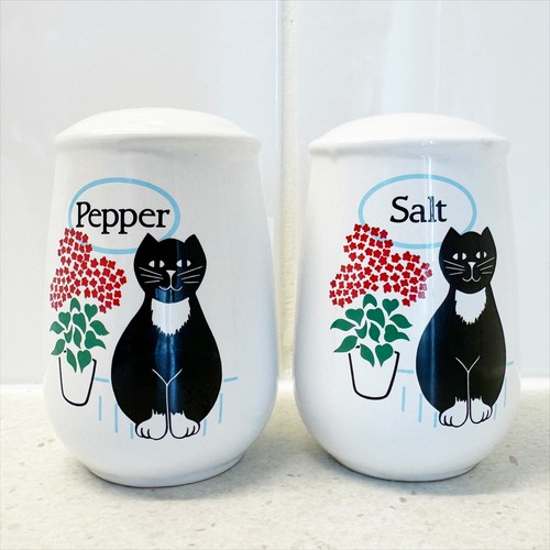 Vintage sadler black cat salt - cat,