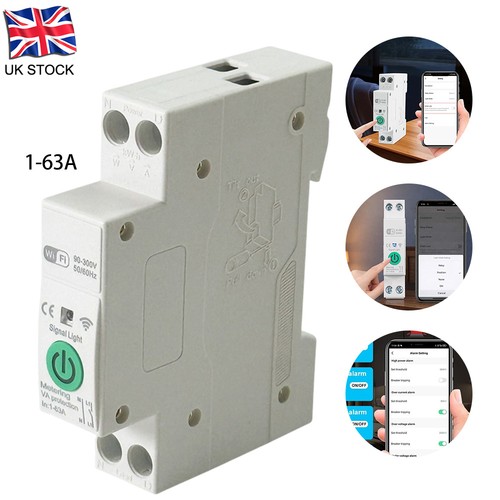 63a tuya wifi smart - 1p+n,