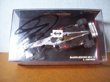 1/43 MINICHAMPS 530 004302 McLAREN MERCEDES MP4/15 2000 DAVID COULTHARD SIGNED