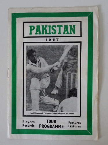 Pakistan tour programme - 1967,