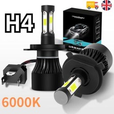 2x H4 LED Bulb Headlight