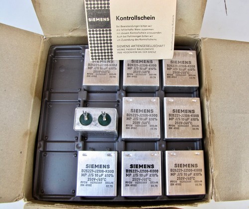 Siemens 10uf 10µf - 10µf, 250v