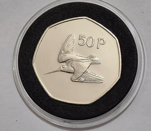 Eire 50p 1971 fifty pence - eire,