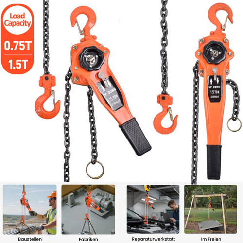 Chain hoist block and - hoist,