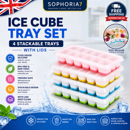 Silicone ice cube trays - silicone,