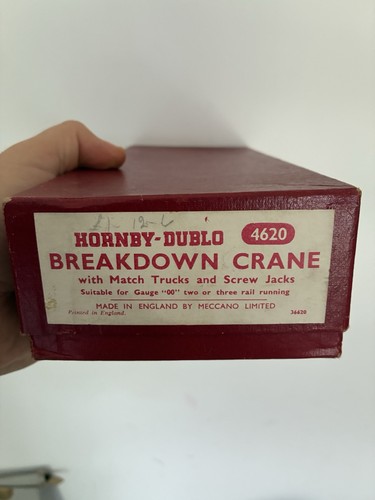 Hornby dublo 4620 breakdown - hornby,