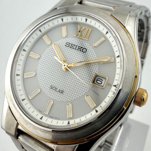 Working seiko solar - solar, date