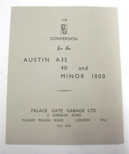 AUSTIN A35 A40 MORRIS Minor