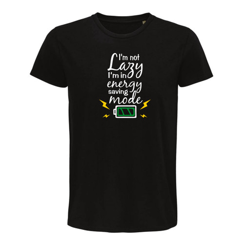 Not lazy m in - not,