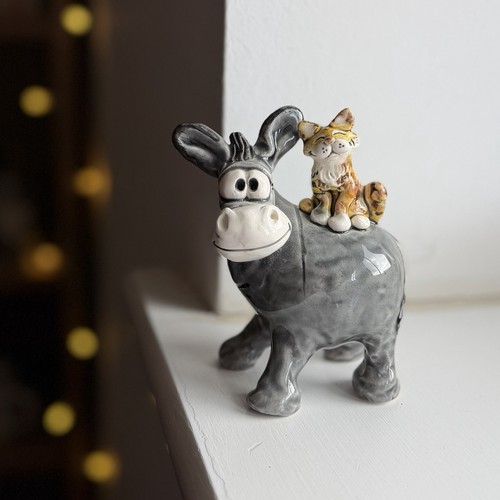 Kath jamieson ceramics - jamieson, donkey