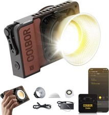 COLBOR 100W Pocket Video Light 2700K-6500K Bi-Color Continuous Light LED Screen