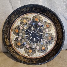 Vintage orig papier mache tray