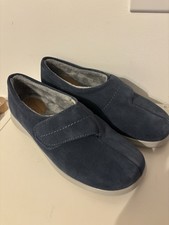 Women’s Hotter Slippers Size 5 Blue Soft Winter