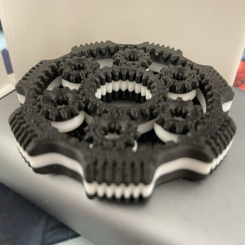 Planetary gear fidget spinner - gear,