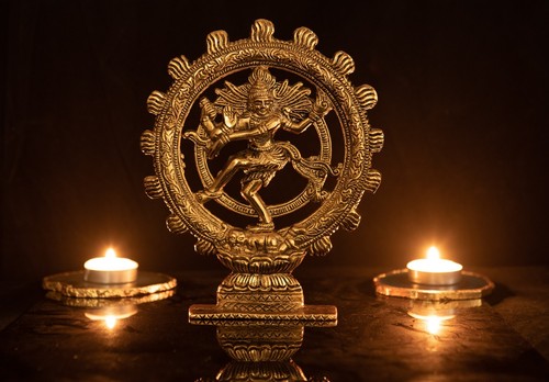 Metal idol dancing god - idol,