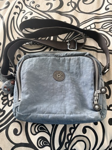 Kipling medium denim blue - denim,