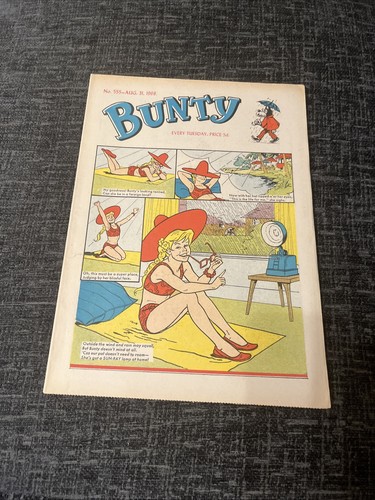 Bunty comic august 1968 - august,