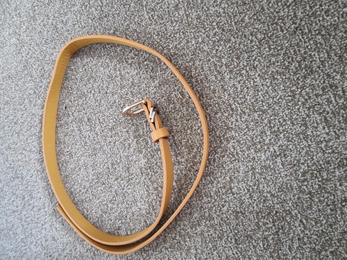 Mustard buckle belt - buckle,