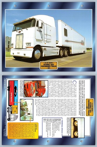 Peterbilt 362e performance - 362e,