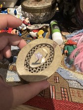 Carved Soap Stone Trinket Box