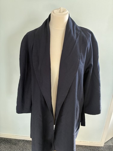 Ladies navy cape - cape, jacket