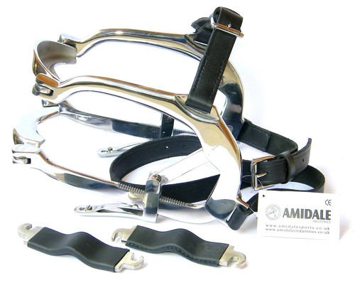 Forged ratches with leather - with,