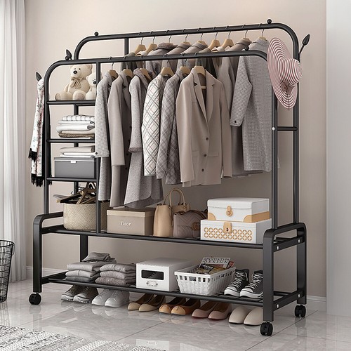 Heavy duty double clothes rail - double,