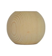 Small Pine Plain Bun Foot 67mm