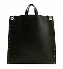 Zara black bag faux - bag,
