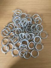 chrome plated curtain rings
