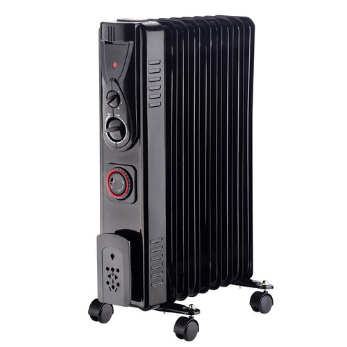 Electric oil filled radiator - filled,