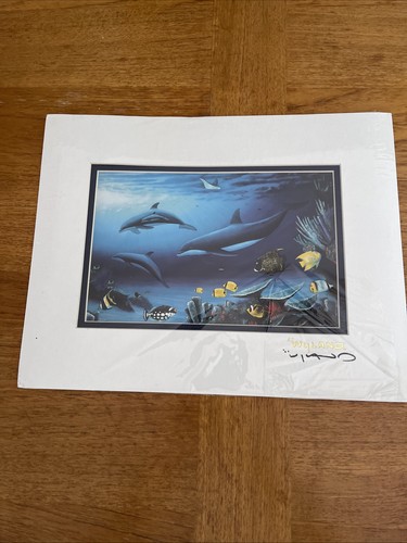 Wyland 1991 signed limited - wyland,