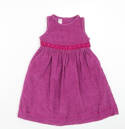 Bhs girls purple cotton line - bhs,