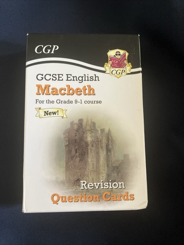 Cgp gcse english macbeth - english,