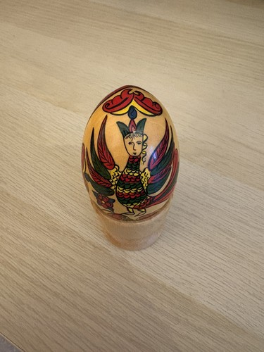 Russian hand painted - russian, wooden
