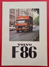 Volvo F86 Original Sales Brochure, 1976, Dutch Issue