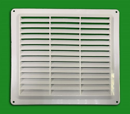 Fixed louvre white air vent - louvre,