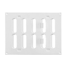 White Metal Air Vent Grille /