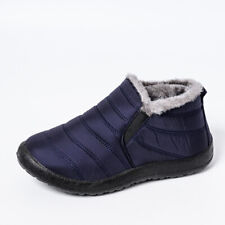Womens Winter Snow Warm Fur Lined Waterproof Non-slip Ladies Ankle Boots Shoes