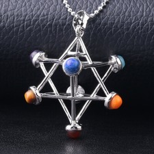 Merkaba Pendant Natural Stone