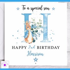 Personalised Birthday Card Son