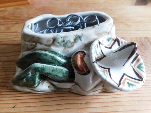 Vintage jersey posy vase 1960s - vintage,