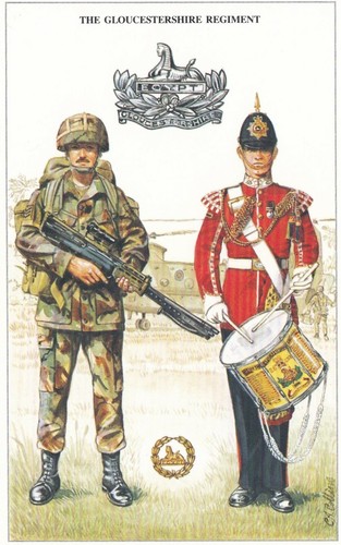 The gloucestershire regiment - gloucestershire,